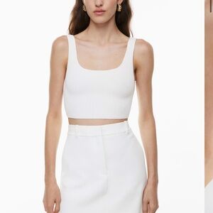 Aritzia Babaton sculpt knit tank